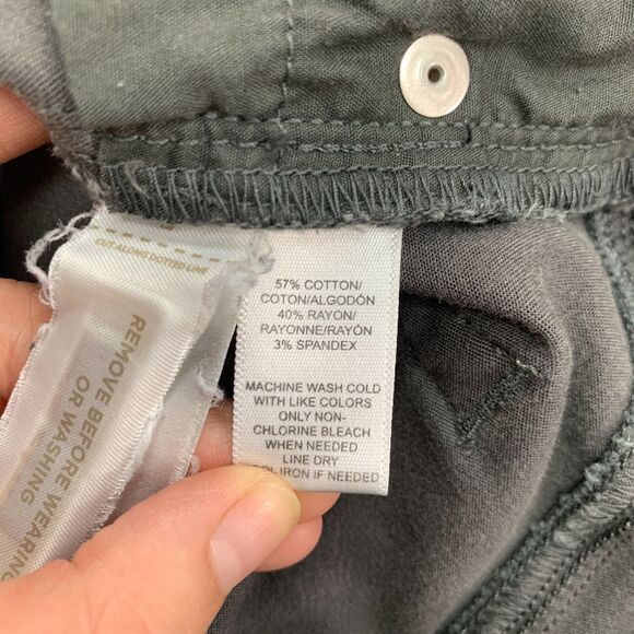 Loft Made Loved Loft Leggings Womens 28 Gray Denim Stretch Skinny Jeggings - Picture 10 of 13